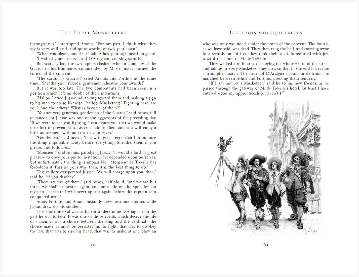 The Three Musketeers - Typeset - Digital Download