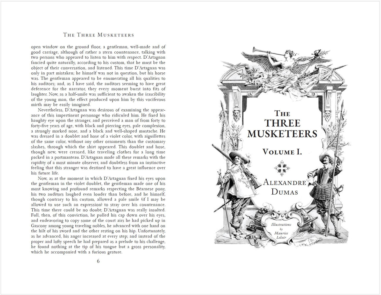 The Three Musketeers - Typeset - Digital Download
